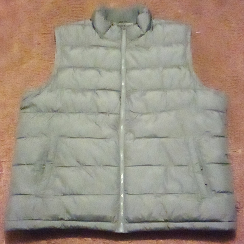 Gray Puffer vest